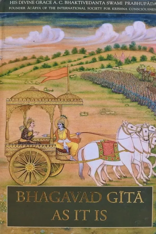 Srimad Bhagavad Gita As It Is (Deluxe) English | Hardcover Edition