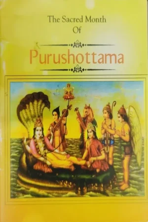 The Sacred Month of Purushottama (Mini Booklet) | English | Paperback Edition