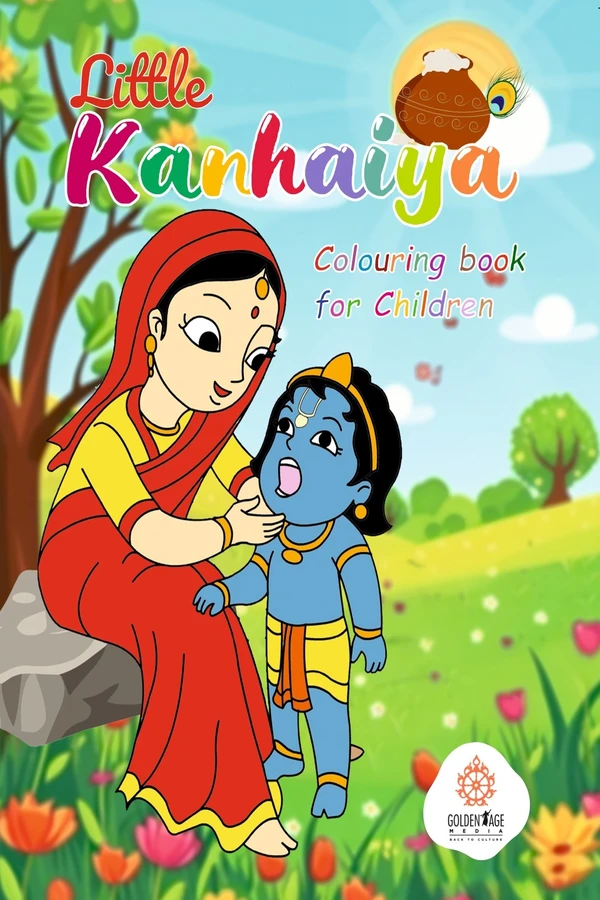 Little Kanhaiya | English | Colouring Books | Paperback