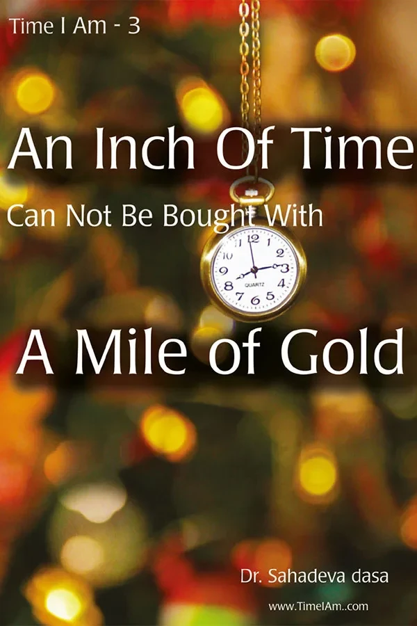 An Inch of Time Cannot Be Bought | English | Paperback Edition