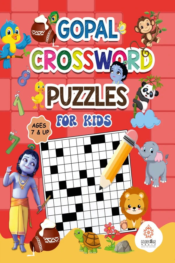 Gopal Crossword Puzzles for Kids | English | Activity Books
