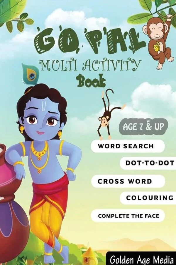 Gopal Multi-Activity Book | English | Activity Books