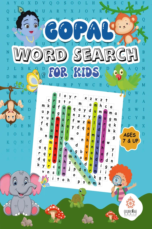 Gopal Word Search for Kids | English | Activity Books