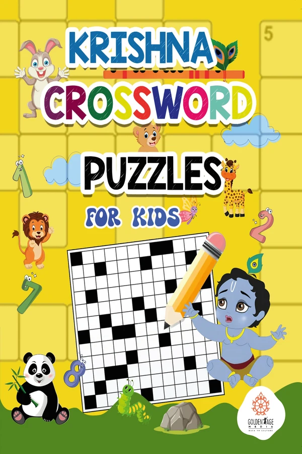 Krishna Crossword Puzzles for Kids | English | Activity Books