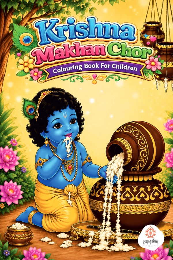 Makhan Chor Krishna | English | Colouring Books | Paperback