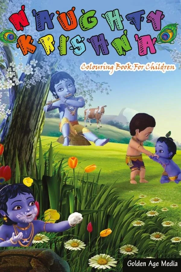 Naughty Krishna | English | Colouring Books | Paperback