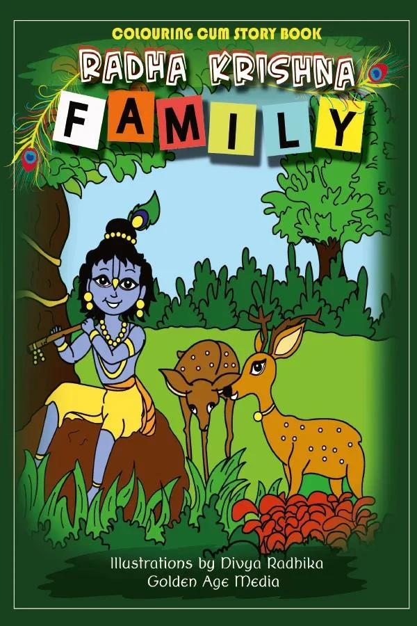 Radha Krishna Colouring Bundle