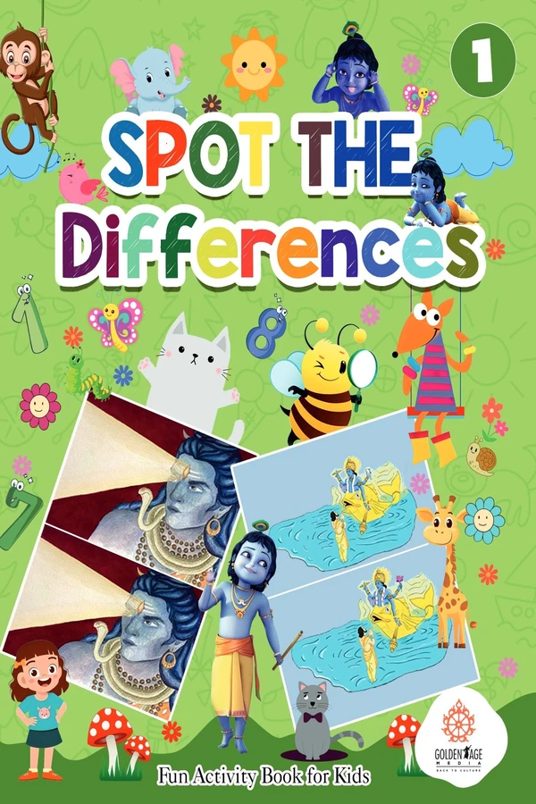 Spot the Differences 1 | English | Activity Books